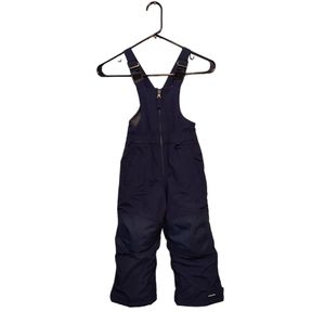 Lands End Snowsuit Pants Blue Boys 4 Overalls Suspenders Bib Outdoor Activewear